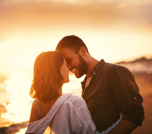Couple on the beach